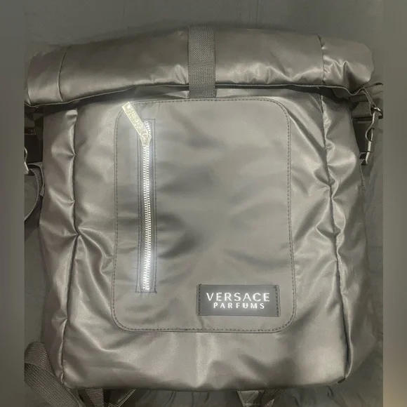 Versace perfume backpack top